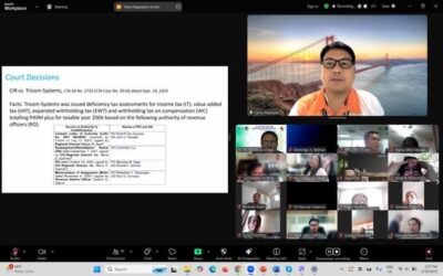 Our TaxAcctgCenter Ph Alliance President on Webinar